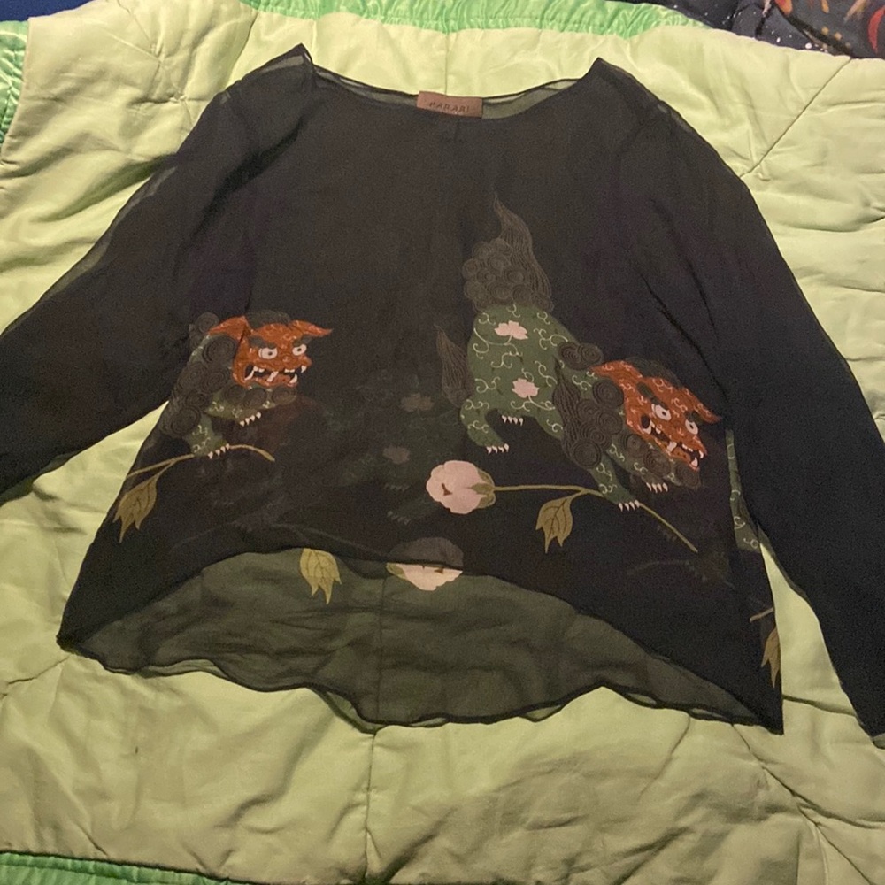 Vintage Harare see they dragon shirt